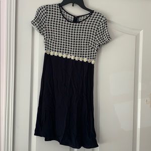 Urban outfitters dress with patterned top